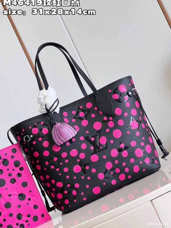 AAA Pruses Bags VUITTON MM LOUIS NEVERFULL x YK 0809